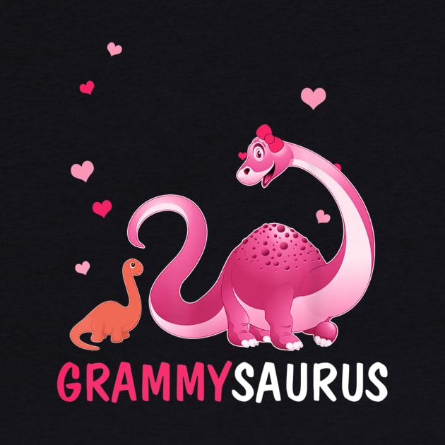 Grammysaurus T Shirt Grammy-Shirt Dinosaur-Tee For Grandma by craiglimu